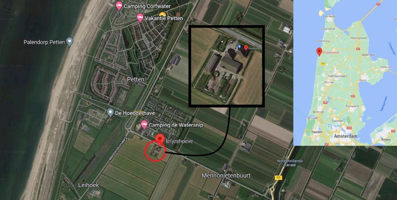 Iefjeshoeve Petten Exteriör bild